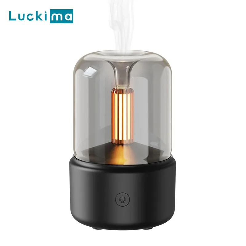 Essential Oil Aroma Diffuser Mini USB Air Humidifier with LED Night Light Desktop Mist Sprayer Home Aromatherapy Atomiser