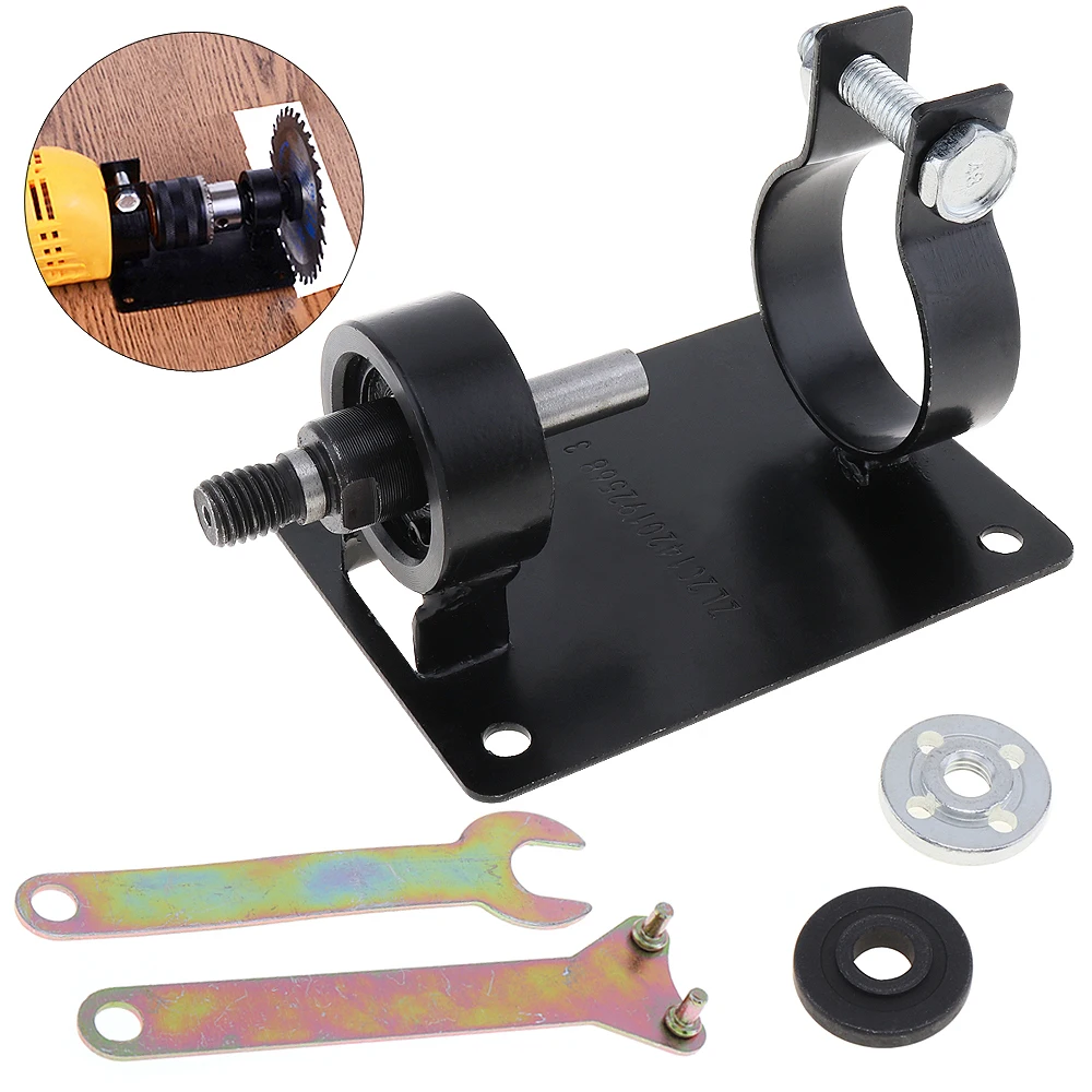 10 mm/13 mm elektrischer Bohrschrank-Schneidsitzständer-Halter-Set mit 2 Schraubenschlüsseln und 2 Dichtungen zum Polieren/Schleifen/Schneiden