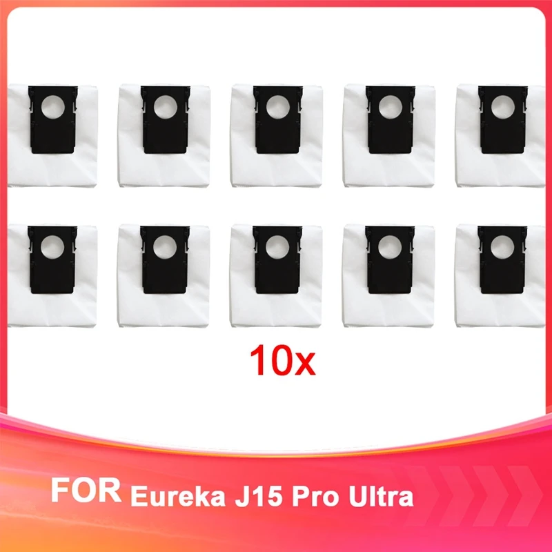 

A44F-Replacement Accessories For Eureka J15 Pro Ultra Robot Vacuum Cleaner Dust Bag Replacement Spare Parts