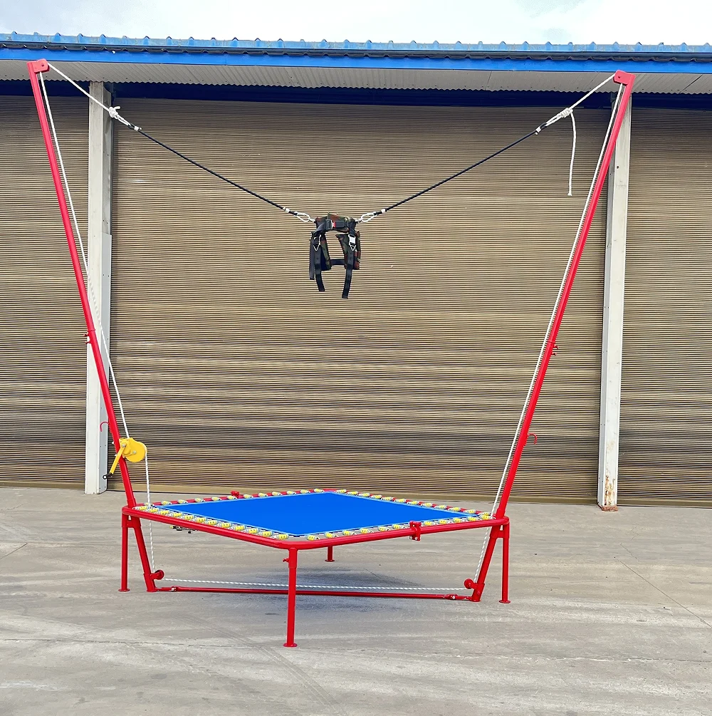 High Quality Solo Bungee Jumping Orange Customizable Colors Bungee Jumping for Kids Highly Flexible Custom Modelspromote sales