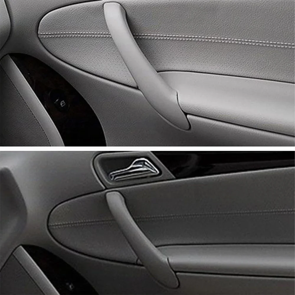 Car Front Left Right Inner Door Pull Handle Cover Interior Accessories Handles For Mercedes Benz W203 2000-2007