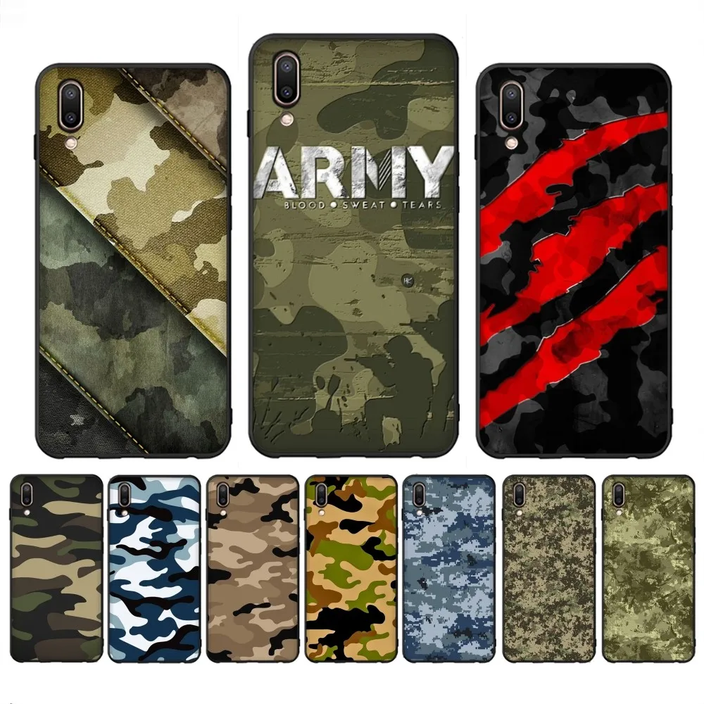 Camouflage Camo Military Army Phone Case For Redmi Note 4 X 5 A 6 7 8 T 9 9S 10 11 11S 11Epro Poco M3 Pro