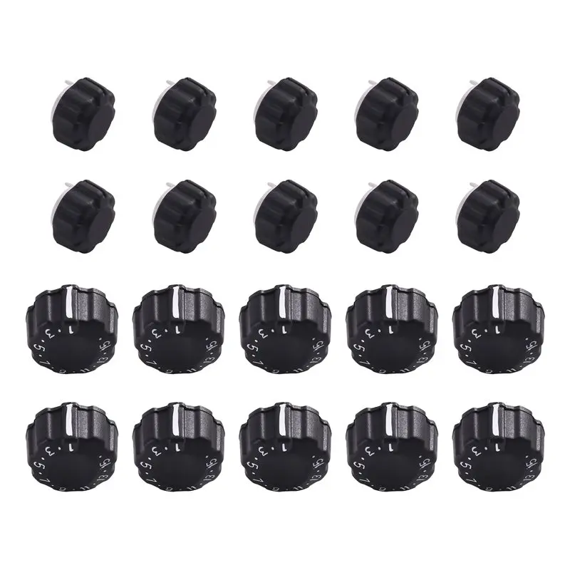 AS95-10 Pares de Perillas de Volumen y Canal para PD406 PD506 PD408 PD780 PD785 PD786 PD782 P565 PD562 PD566 PD700 PD706