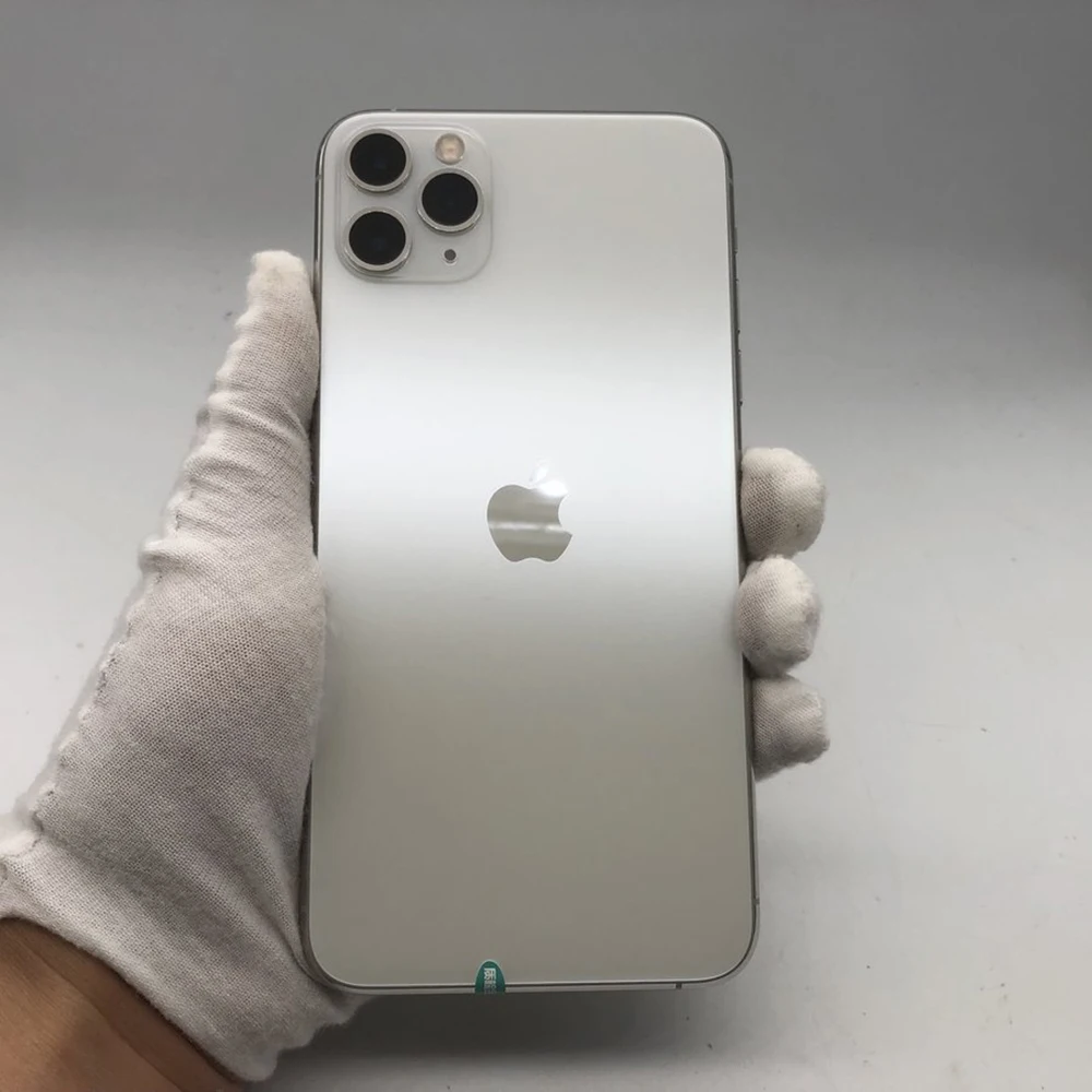 هاتف Apple iPhone 11 Pro Max مستعمل أصلي 4G هاتف محمول معرف الوجه 6.5 بوصة 64/256 جيجابايت ROM 12 ميجابكسل IOS كاميرا هواتف ذكية سداسية النواة
