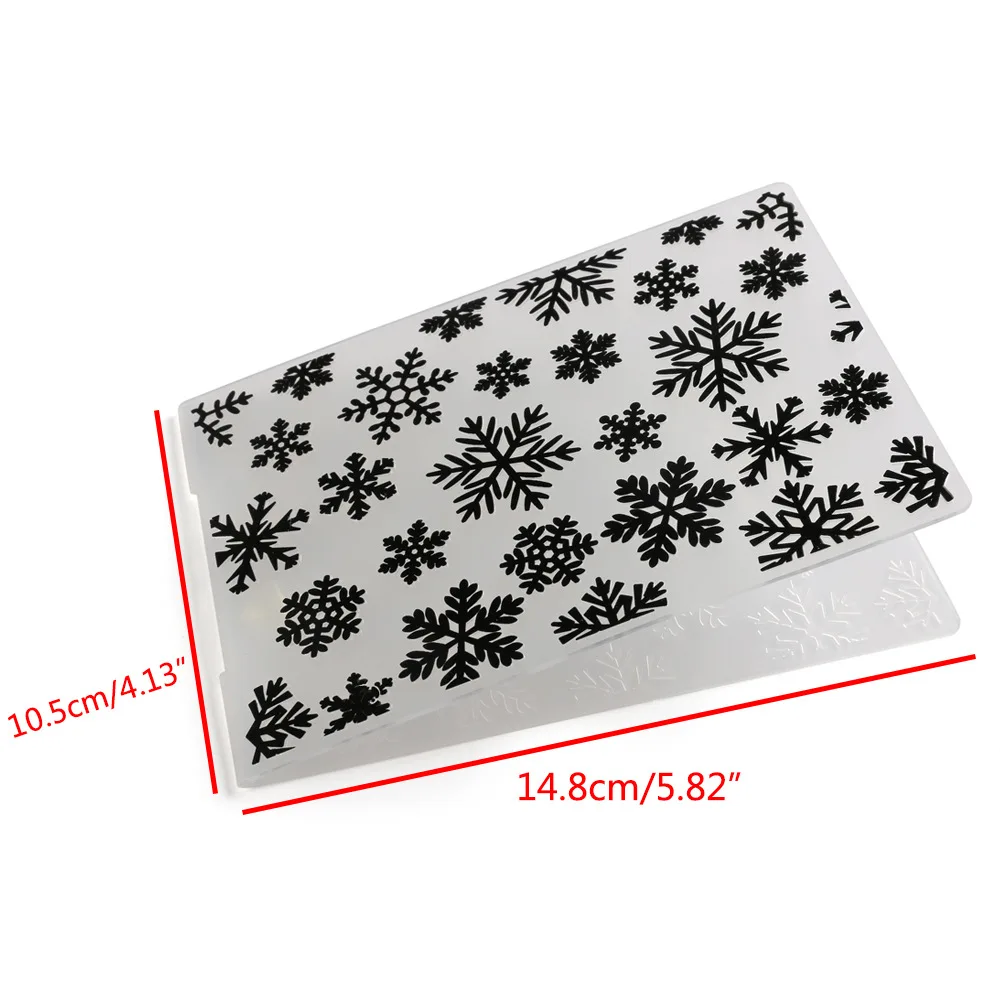 SNASAN Soft Pottery Polymer Clay Concave Convex Embossing Mold Flower Leaf Snowflake DIY Earrings Jewelry Making Tools