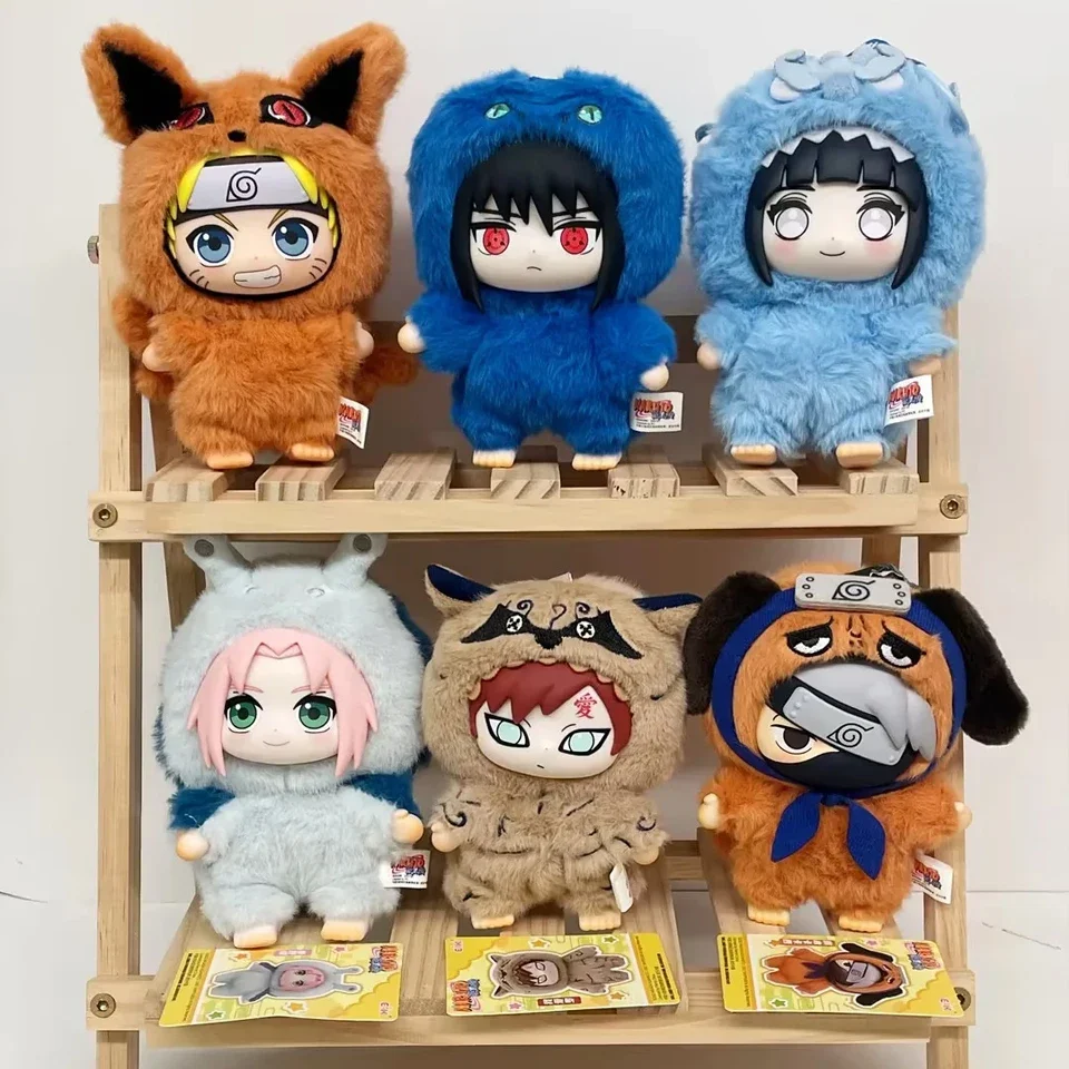 EAKI Naruto Blind Box Shippuden Party Series Uzumaki farcito Shippuden originale peluche figura ornamento collezione di giocattoli regali-@