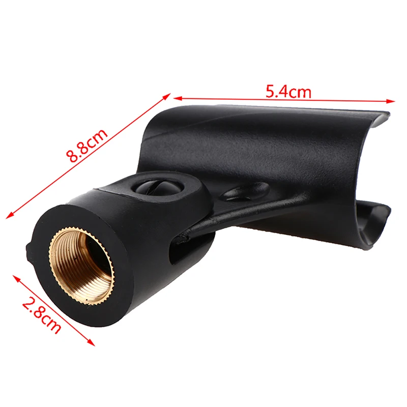 【K】Universal Microphone Clip For Shure Mic Holder Handheld Microphone Wireless/Wire