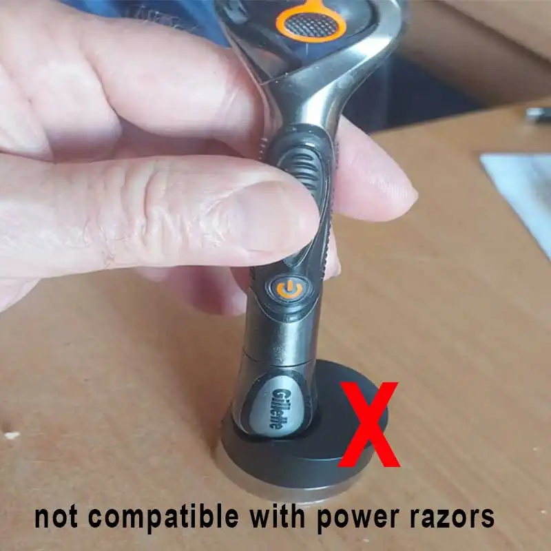 Draining Stand Manual Razor Holder Stand for Gillette Razor Vector 2 Vector 3 Mach 3 Fusion 5 Non-power Series