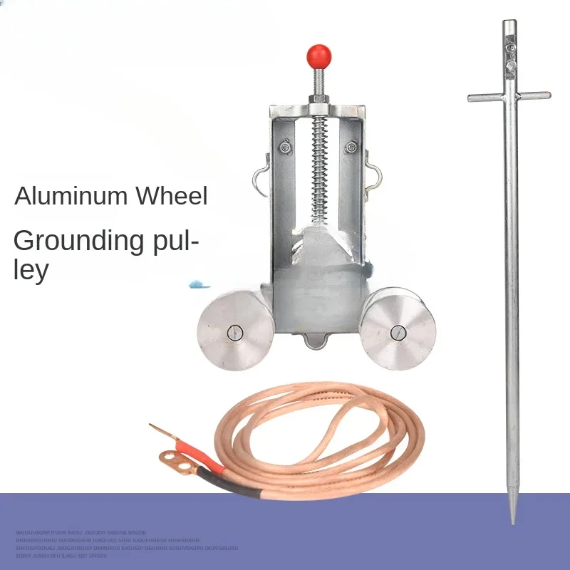 Grounding Pulley Static Earth Pin Cast Iron Grounding Pulley