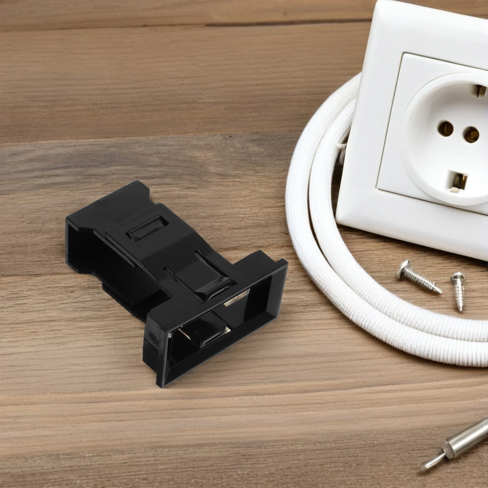 

10pcs Circuit Breaker Bracket Fixed Small Air Switch Mounting Durable Plastic Spacesaving Design Easy Installation