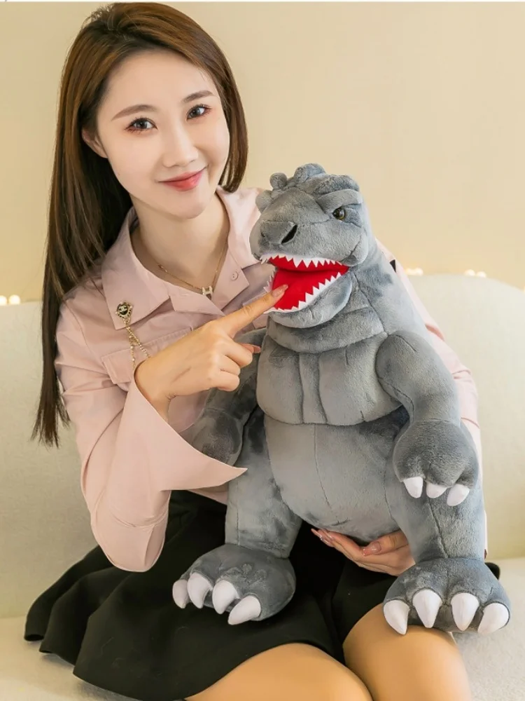 Monster vs. Godzilla Plush Toy, Cute Cartoon Doll, Children\'s Birthday Gift & Souvenir