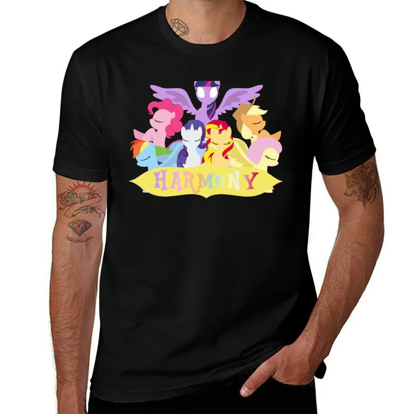 

The Elements of Harmony T-Shirt vintage quick-drying Short sleeve tee t shirt men