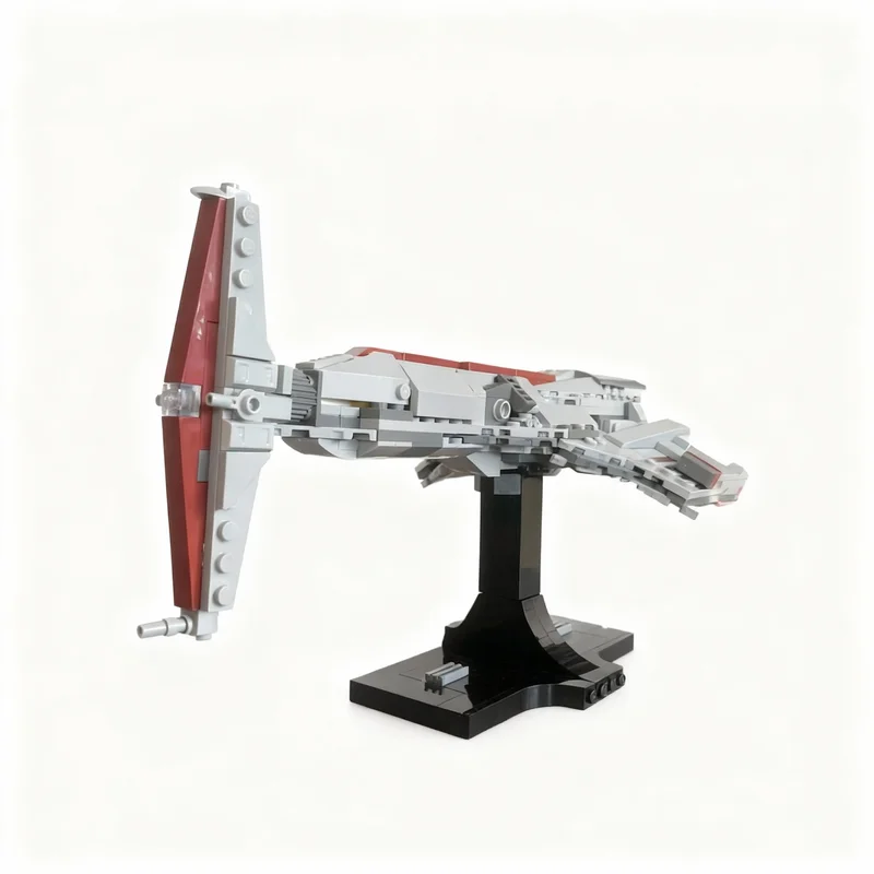 396 деталей MOC Star Battle KOTOR Hammerhead Endar Spire, модель среднего масштаба, строительные блоки, рождественский подарок, игрушка, архитектурный дисплей