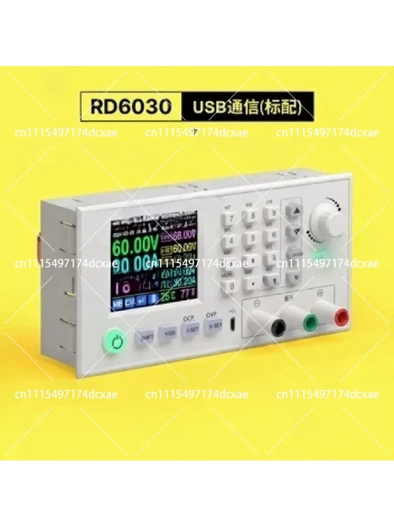 60V 30A Digital Control Lab Bench Power Supply, Adjustable Voltage Regulated AC DC Stabilized Power Supply for Lab Use