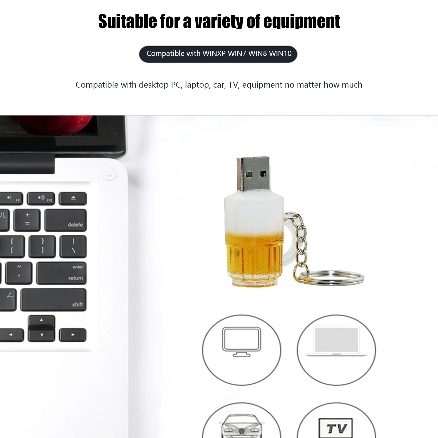 2G USB Flash Drive USB2.0 Memory Stick Pen Drive USB Stick para desktop laptop Macbook para