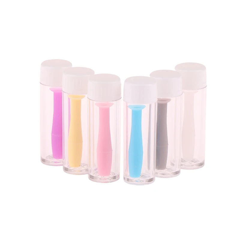 1Pcs Universal Contacts Lens Inserter Suction Stick Pocket Lenses Applicator Container Box Organizer Accessories