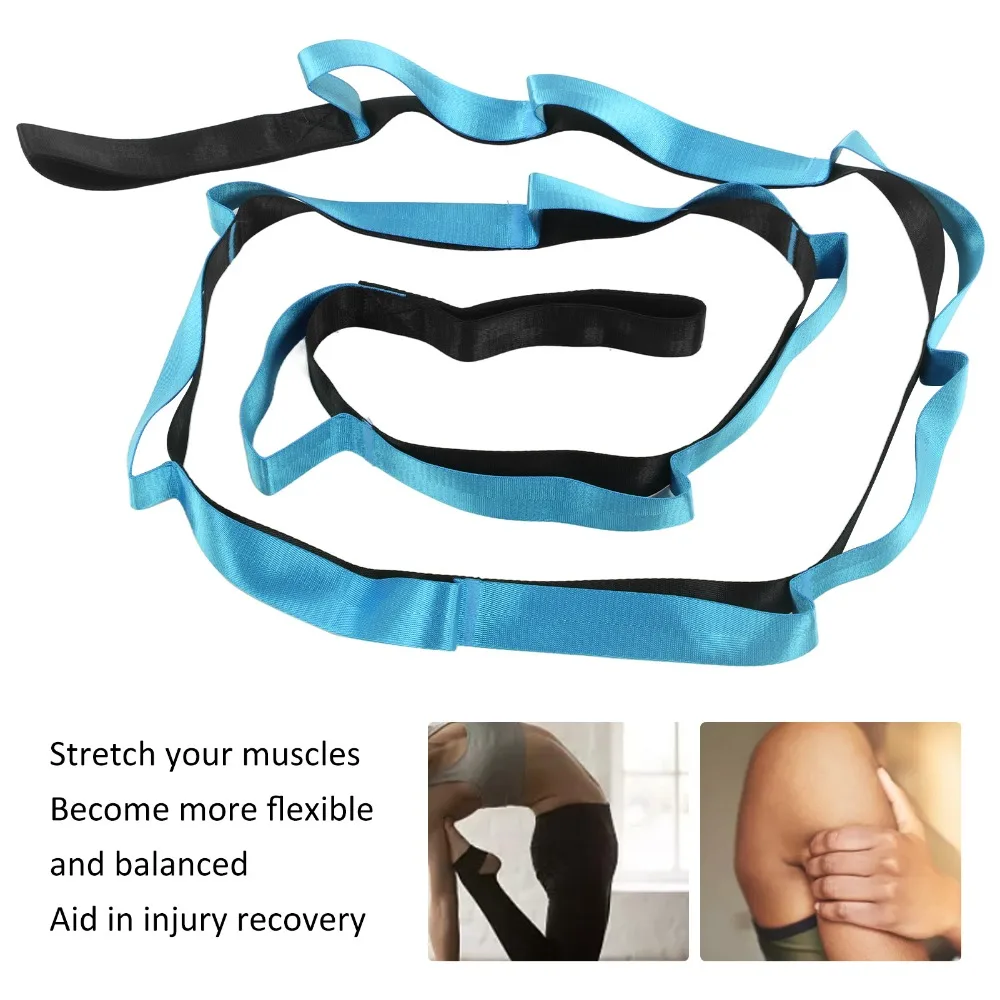 Nylon material Stretch Band Extended length Non-elastic Pull Strap Tough texture Strap style Stretching Rope Extended length