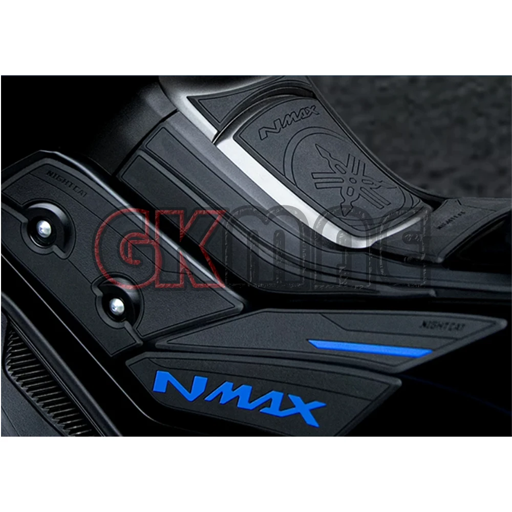 For Yamaha NMAX 155 NMAX155 25-26 Motorcycle Modified Rubber Fuel Tank Sticker Anti-slip Stickers Decorative Fishbone Sticker