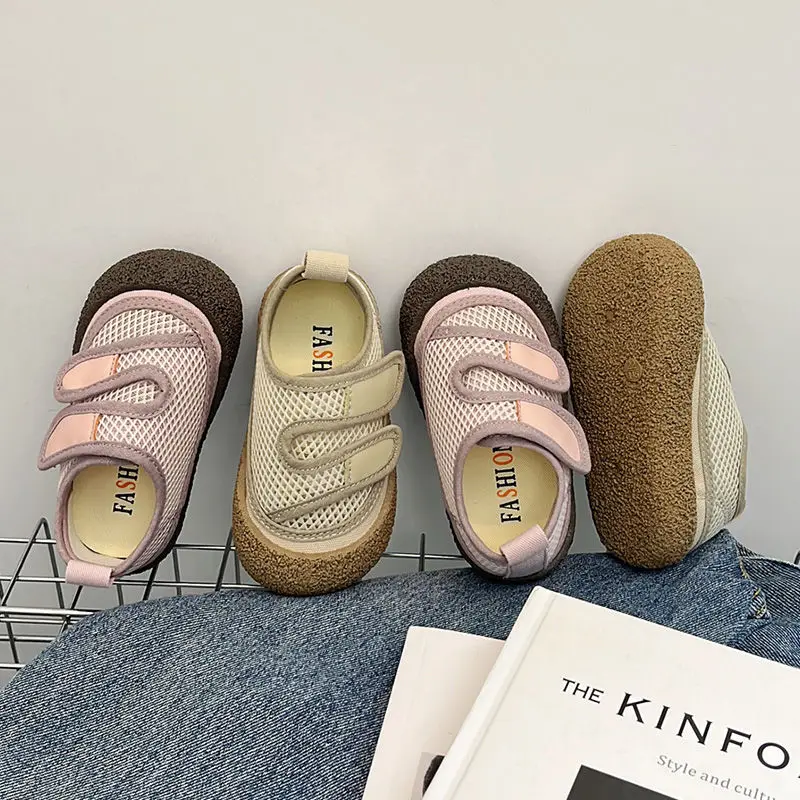 

Fashion Boys Girls Shoes Kids Sneakers Tennis Running Sneaks Unisex Mesh Lightweight Breathable Walking Shoe Toddler