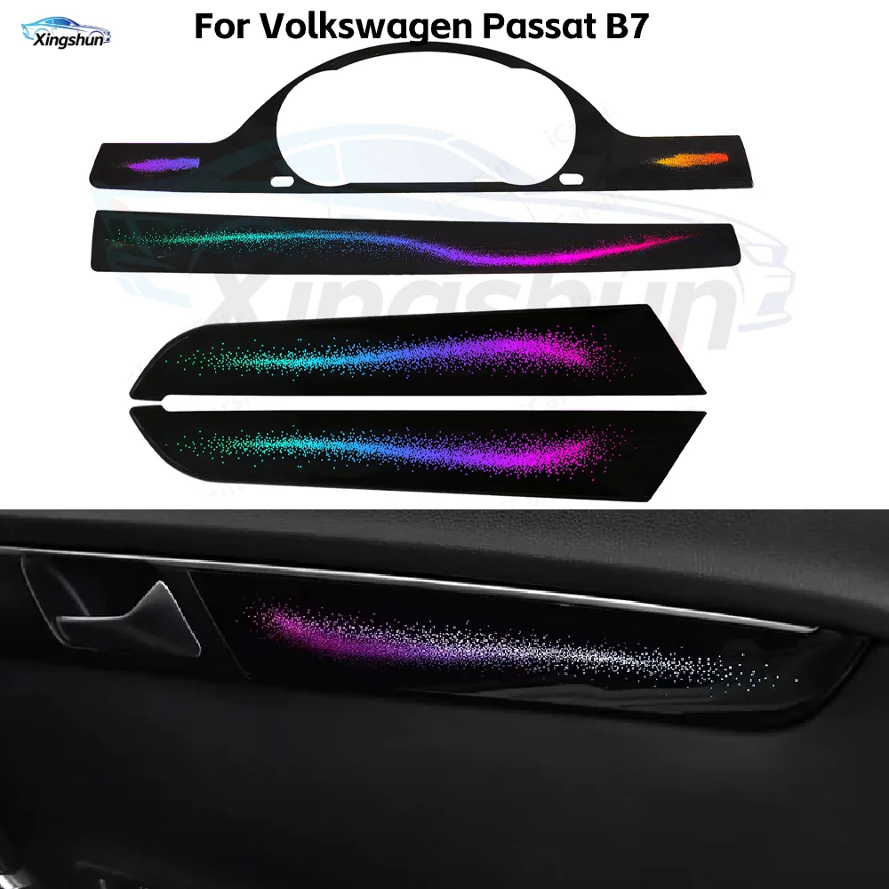 

ICarsin Upgrade Full Set Symphony Car Interior Ambient Lighting for Volkswagen Passat B7 2010-2015 Trim Accessories Decoration