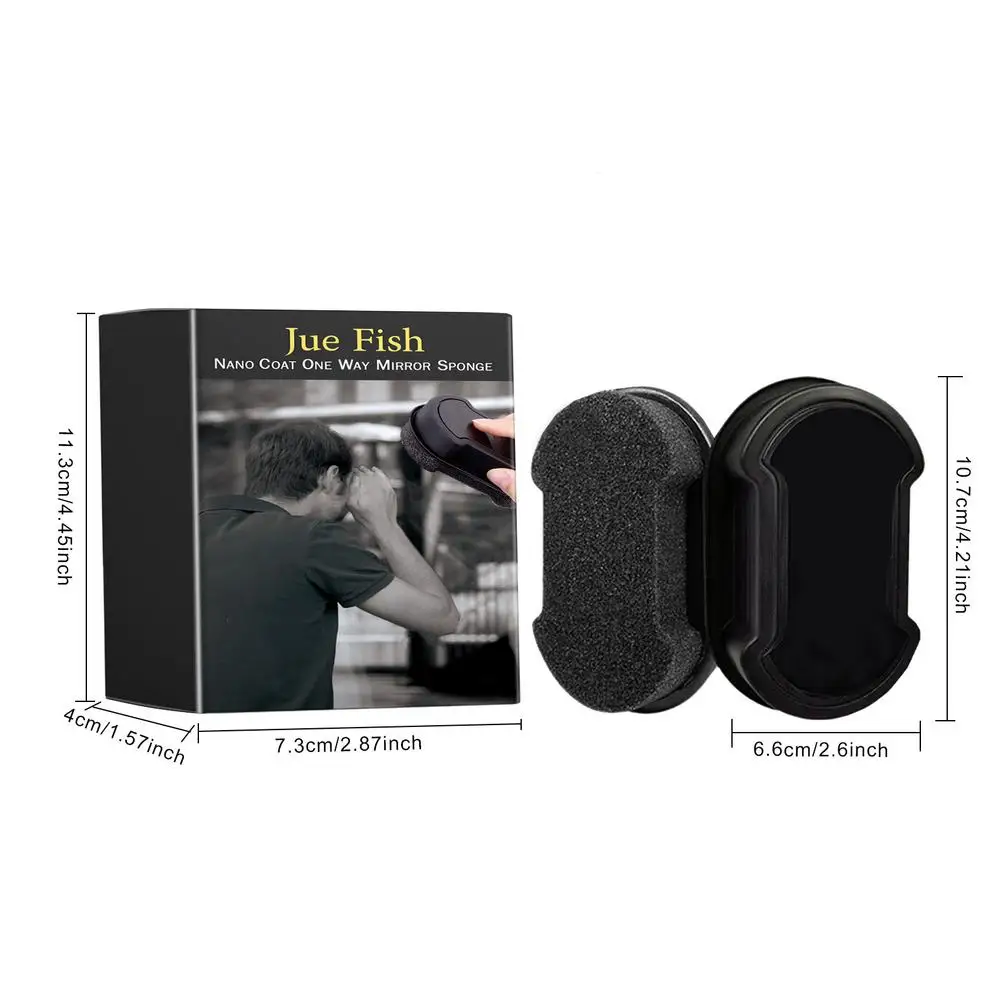 إسفنجة تنظيف الزجاج المقلمة مسح الزجاج المعزول من الضوء مخصصة لحماية الخصوصية في السيارات المنزلية فعالة ضد السرقة