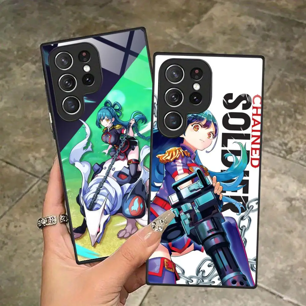 

Mato seihei no slave Himari Glass Mobile Phone Case for Samsung Galaxy S26 S25 S24 S23 S22 S21 S20 Note20 Plus FE Ultra Colorful