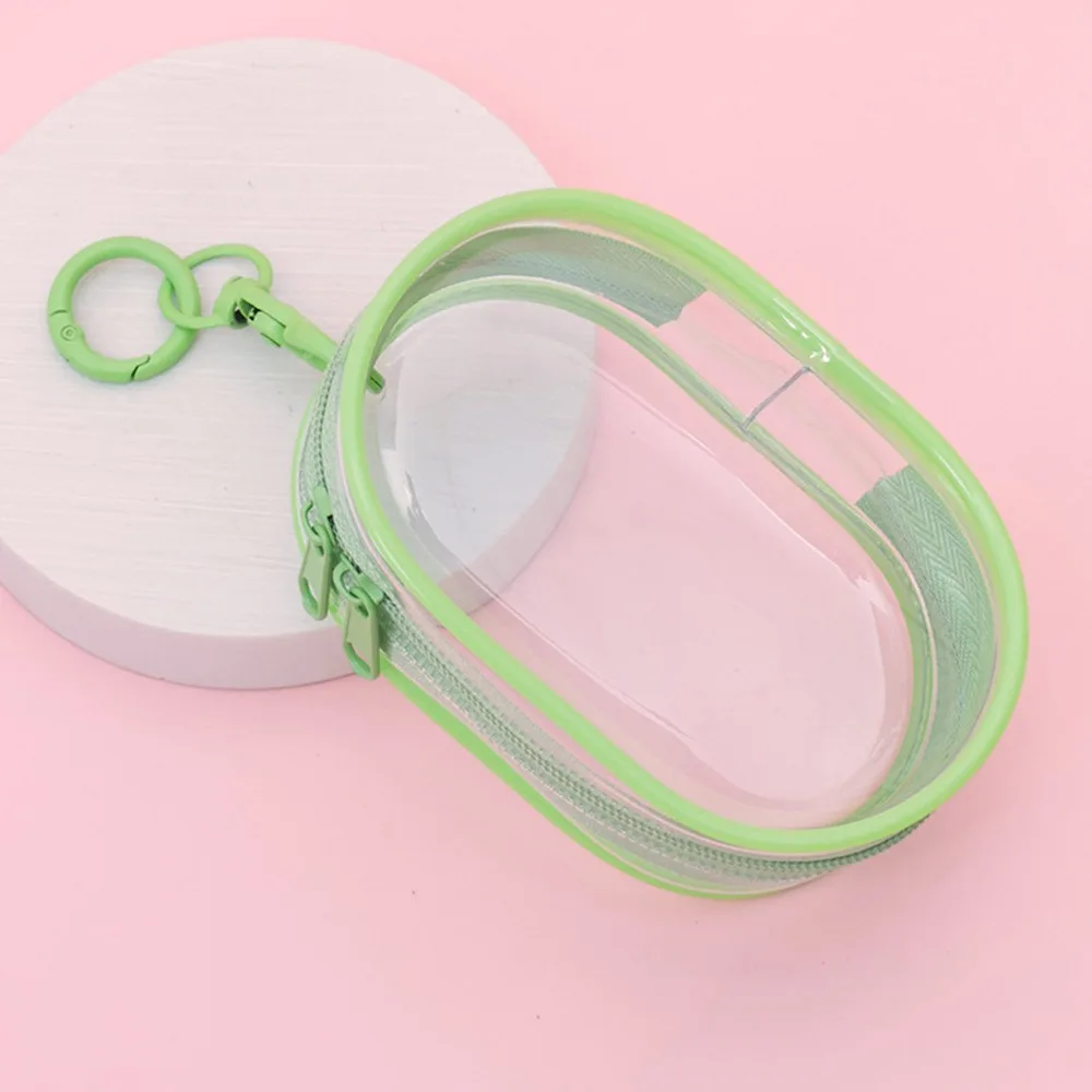 

With Keychain Phone Charger Bag Transparent Storage Data Cable Storage Bag Portable Anti Drop Digital Storage Bag Phone Charger