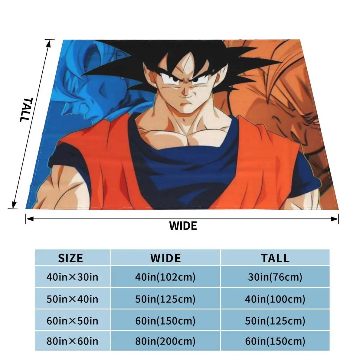 الاسترخاء لعبة دراغون بول Z دراغون بول أنيمي بطانية الملحقات السرير الزخرفية يلقيات والبطانيات سوبر الدافئة الفانيلا للأريكة #4