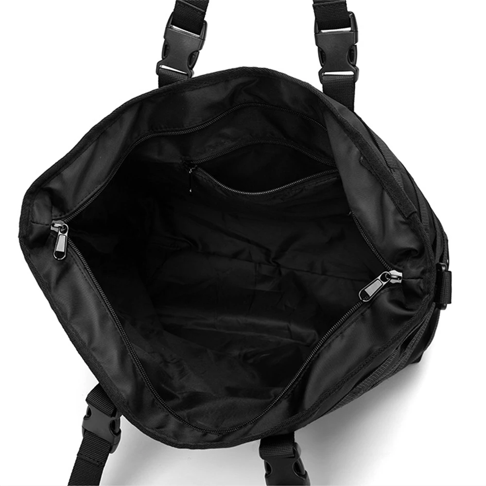 Sac à bandoulière unisexe de grande capacité, sac à main pour homme, cartable étudiant, fourre-tout décontracté, sac messager, sac de voyage,