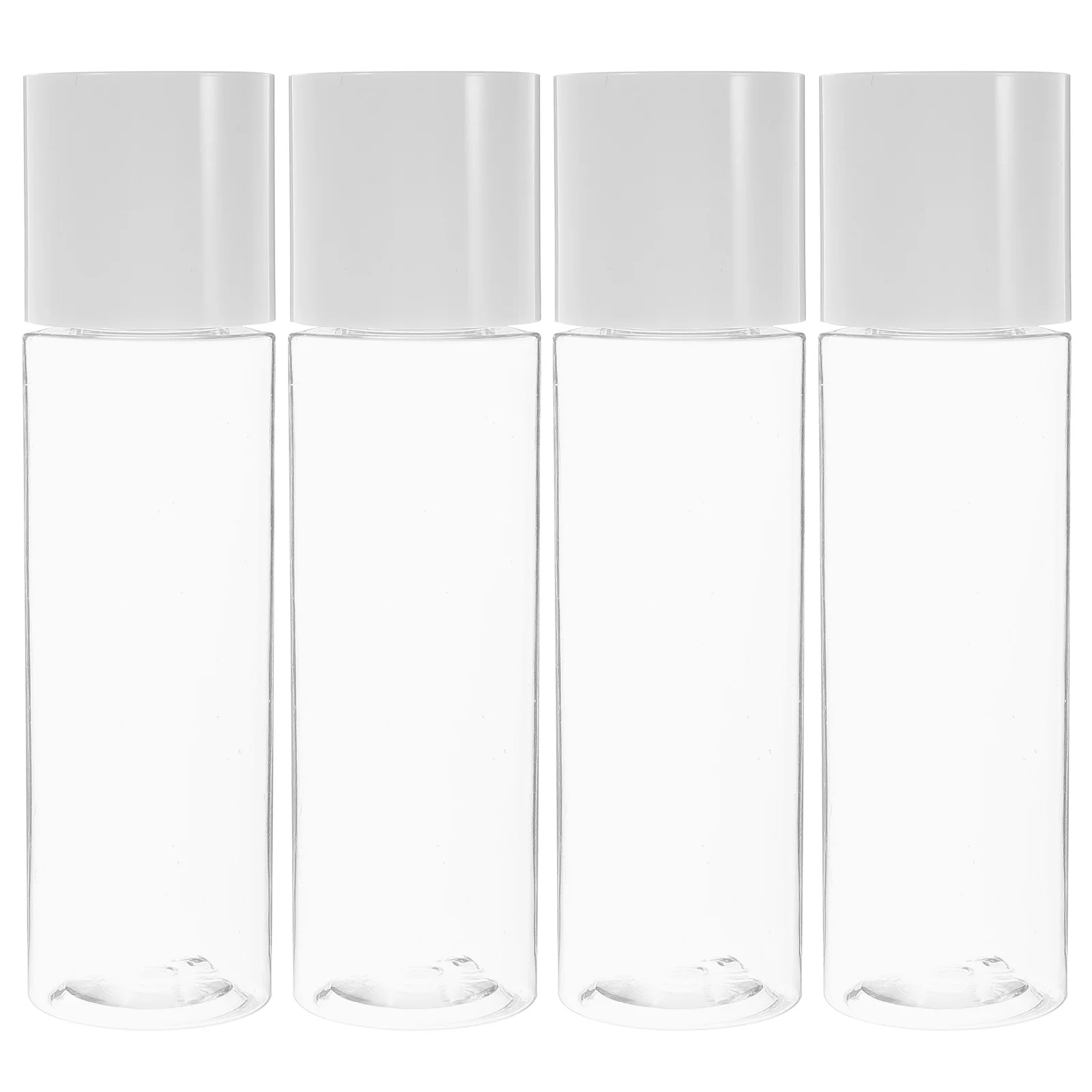 4 Pcs Toner Bottle Travel Toiletry Bottles Leak Proof for Traveling Water Liquid Size Toiletries The Pet Small