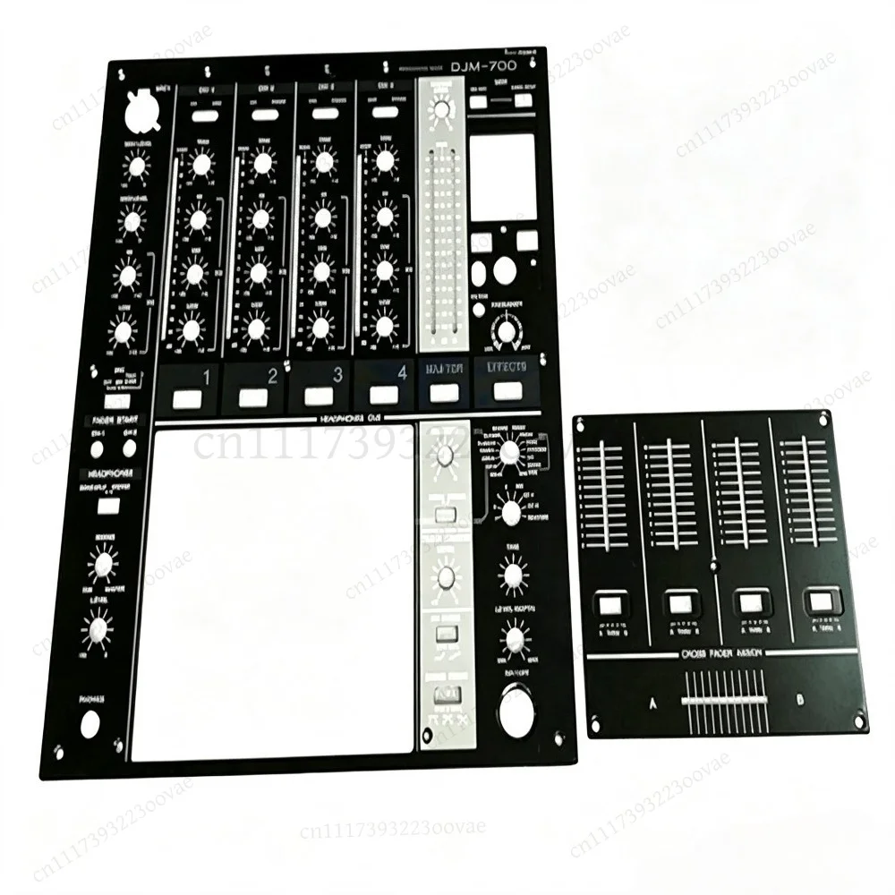 Df Metal Control Panel Black Faceplate DNB1153 DNB1155 for DJM-700, Replacement Parts