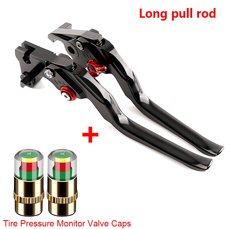 

For Triumph Street Triple 765 RS 765RS (Not R) 2023-2026+ Motorcycle CNC Adjustable Brake Clutch Levers & Tire Valve Caps