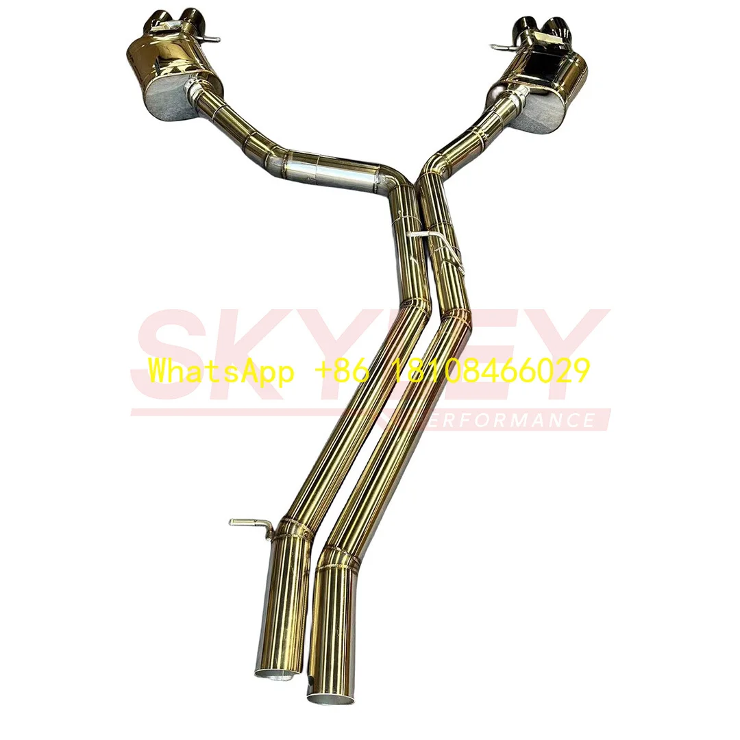 

Titanium S8 D4 Exhaust Catback for Audi S8 D4 Exhaust 4.0t V8 S8 Catback