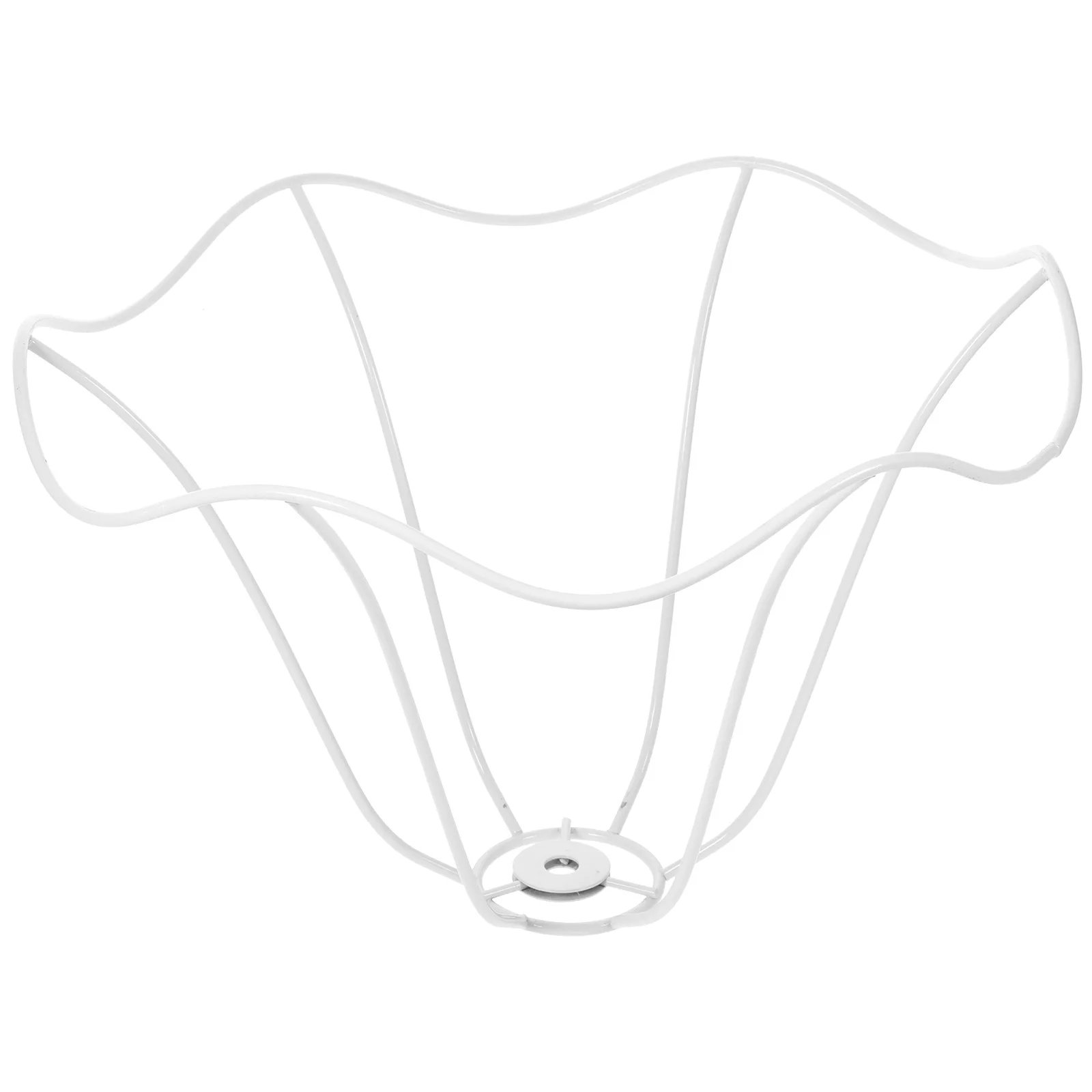 

Metal Lampshade Pleated DIY Cover Metal Lamp Shade Frame Frames Kit Shade Accessories Table Light Racks Brackets Lamp Projects