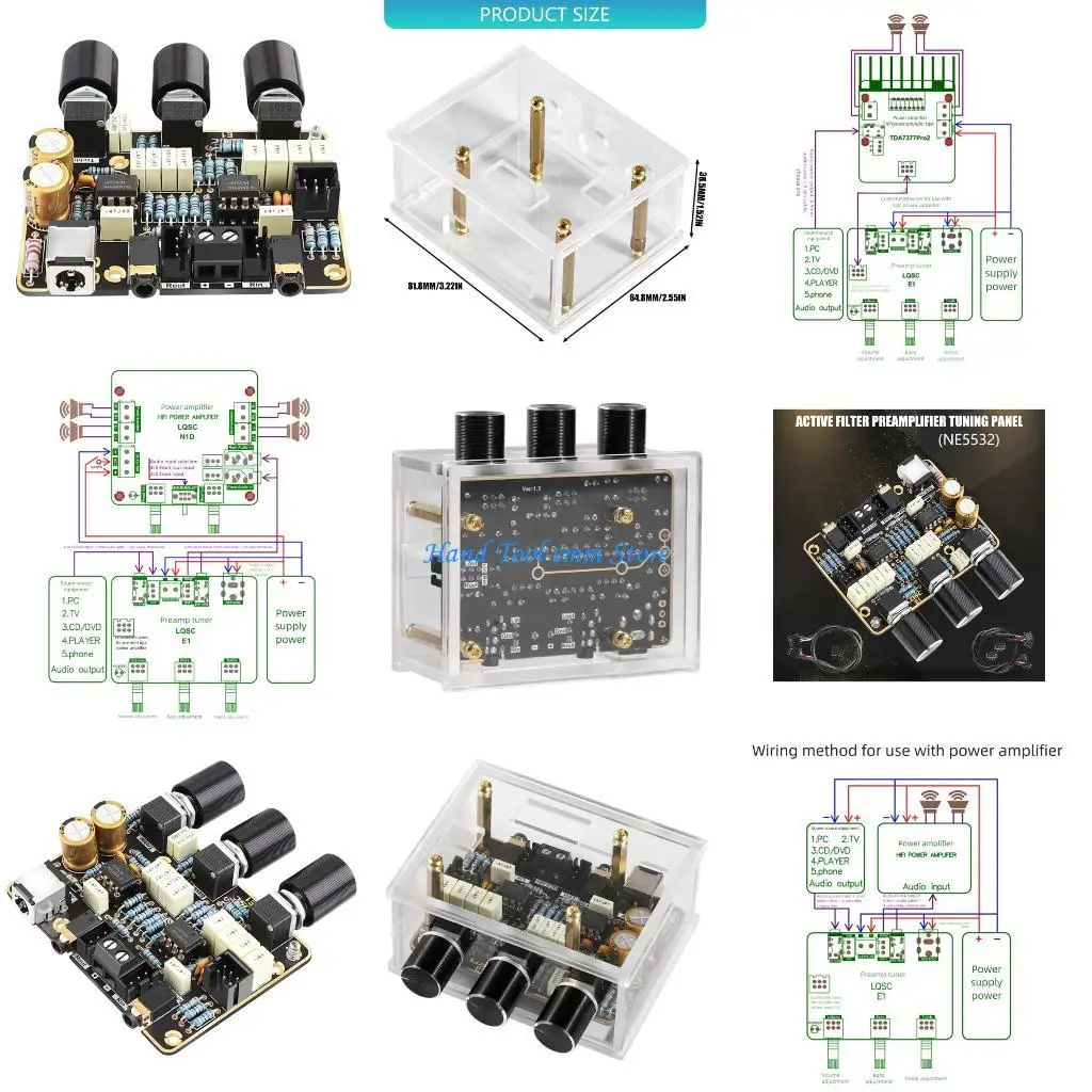 

H37F Double Administrator Strengthen Consistent Preamp Board Supporting Wide Potential Extent 9 24V
