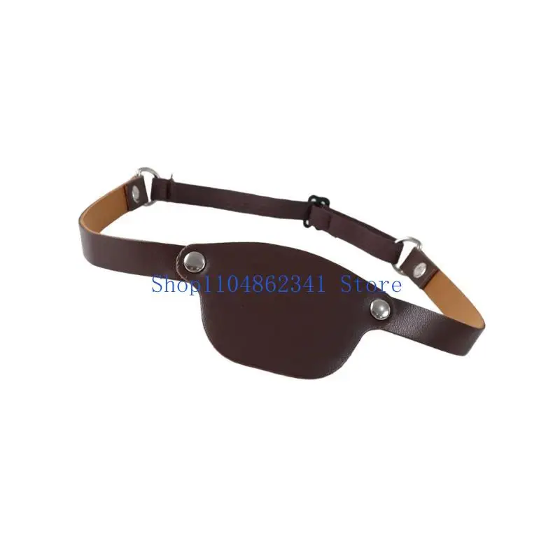 5asd Thời Trung Cổ Nổi Miếng Dán Mắt Da Vintage Mắt Có Cướp Biển Miếng Dán Mắt Dành Cho Nam Halloween LARP Cosplay Phụ Kiện