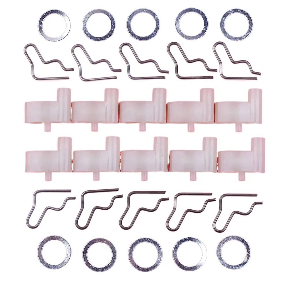 10 قطعة كاتب الدقرة الكلب الربيع غسالة عدة ل Stihl FC55 FS38 FS45 FS46 FS55 BG55 BG85 BG65 TS400 HL45 الانتهازي جزء 4116 195 7200 #4
