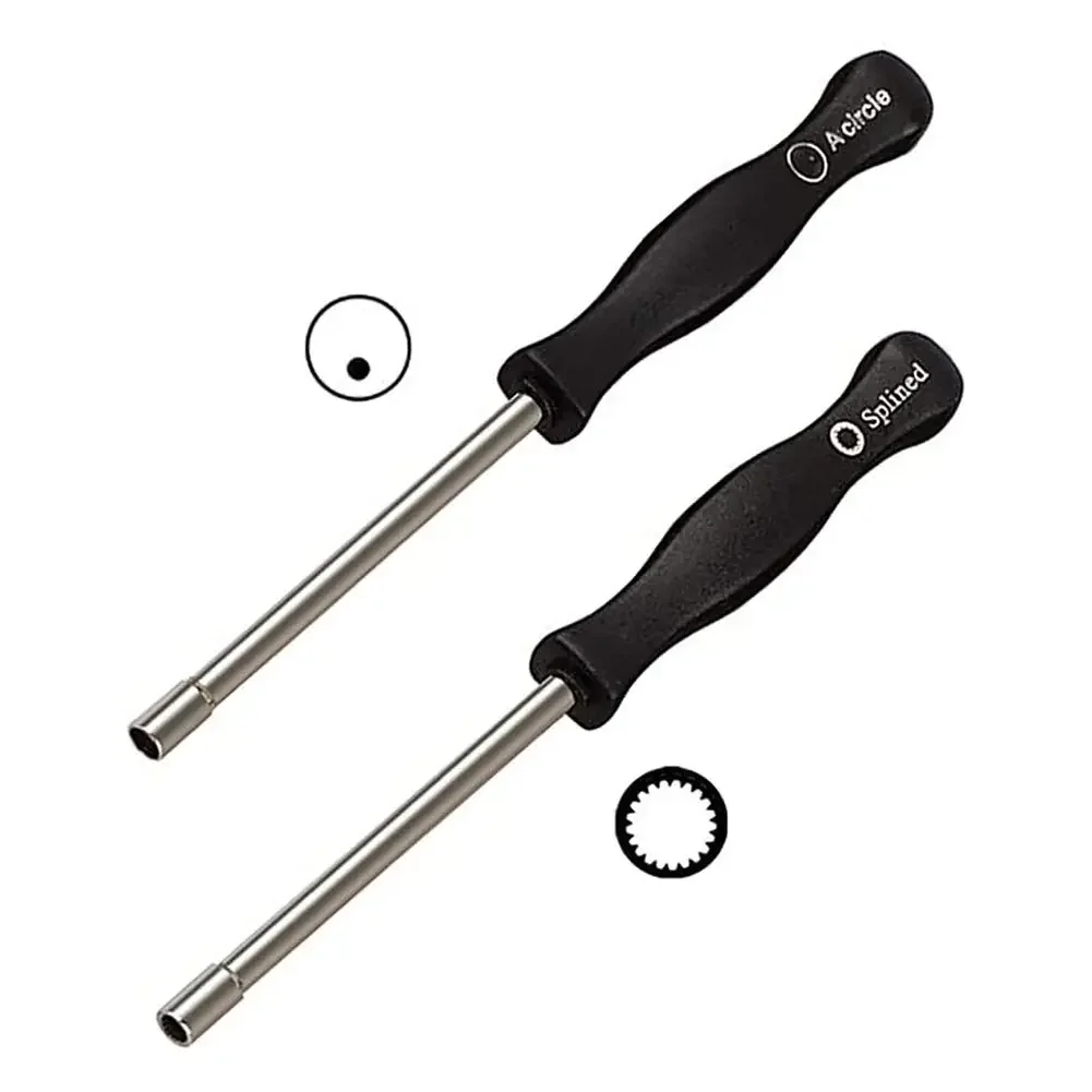 2pcs 21-Teeth Splined + A-Circle Carburetor Adjustment Tool Screwdriver Kit For Husq-varna 125,135, 136, 137, 141, 142, 235 Carb