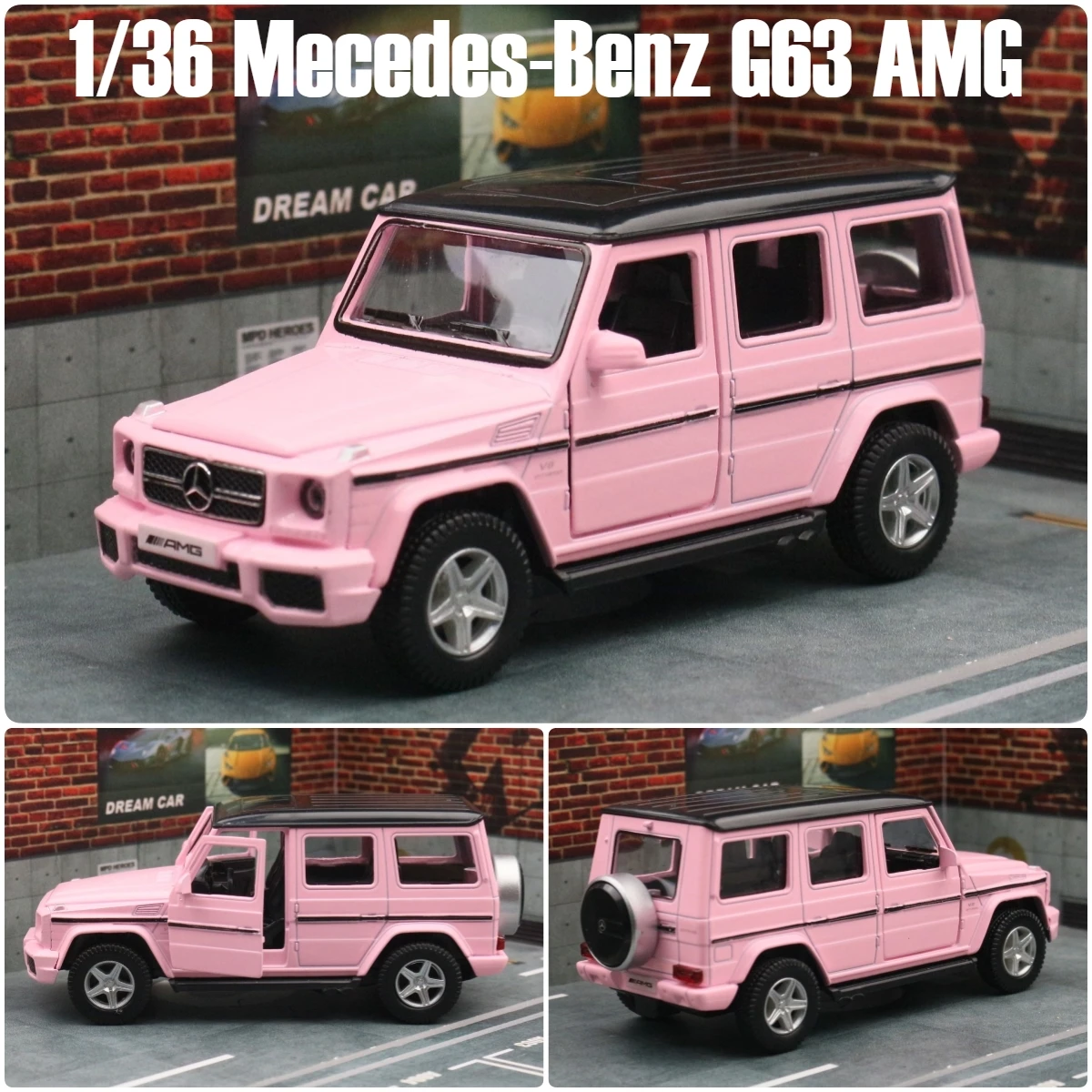 1/36 メルセデス · ベンツ G63 G クラスおもちゃの車のモデル子供の