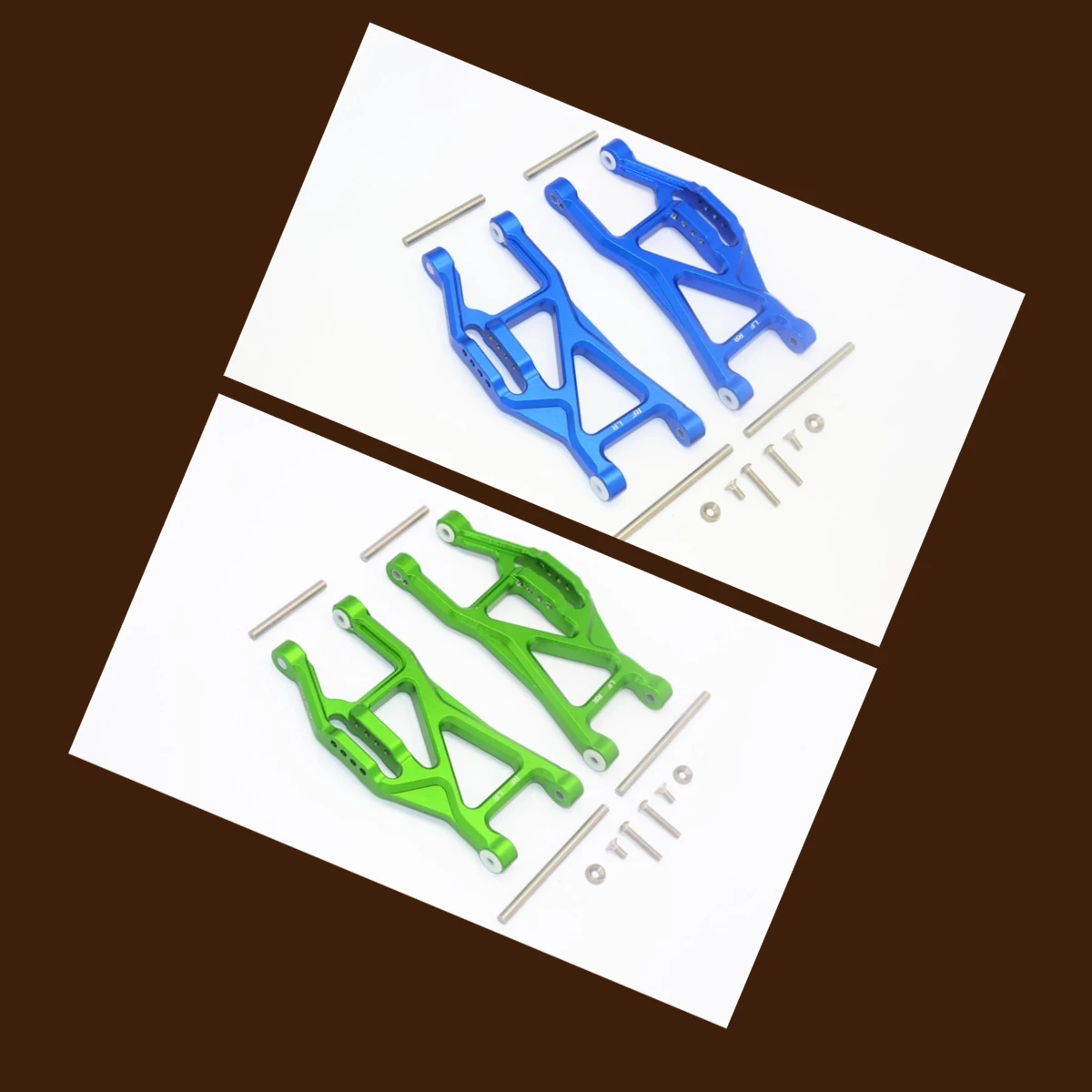 

Алюминиевые передние/задние нижние рычаги GPM TRAXXAS 1/10 Maxx 1,0/ 1/8 6S Maxx slash 102076-4