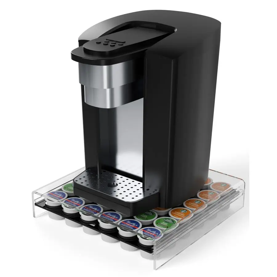 

Cup HolderCoffee Pod Holder Drawer Capsule Display Storage for K cup 36 pods