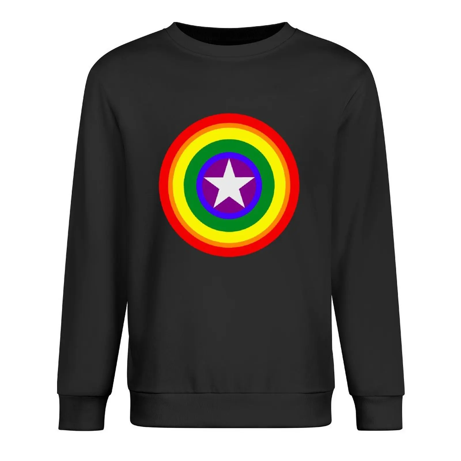 

LGBT Shield Pullover clothes for men tracksuit korean style clothes graphic t shirts men new hoodies and sweatshirts