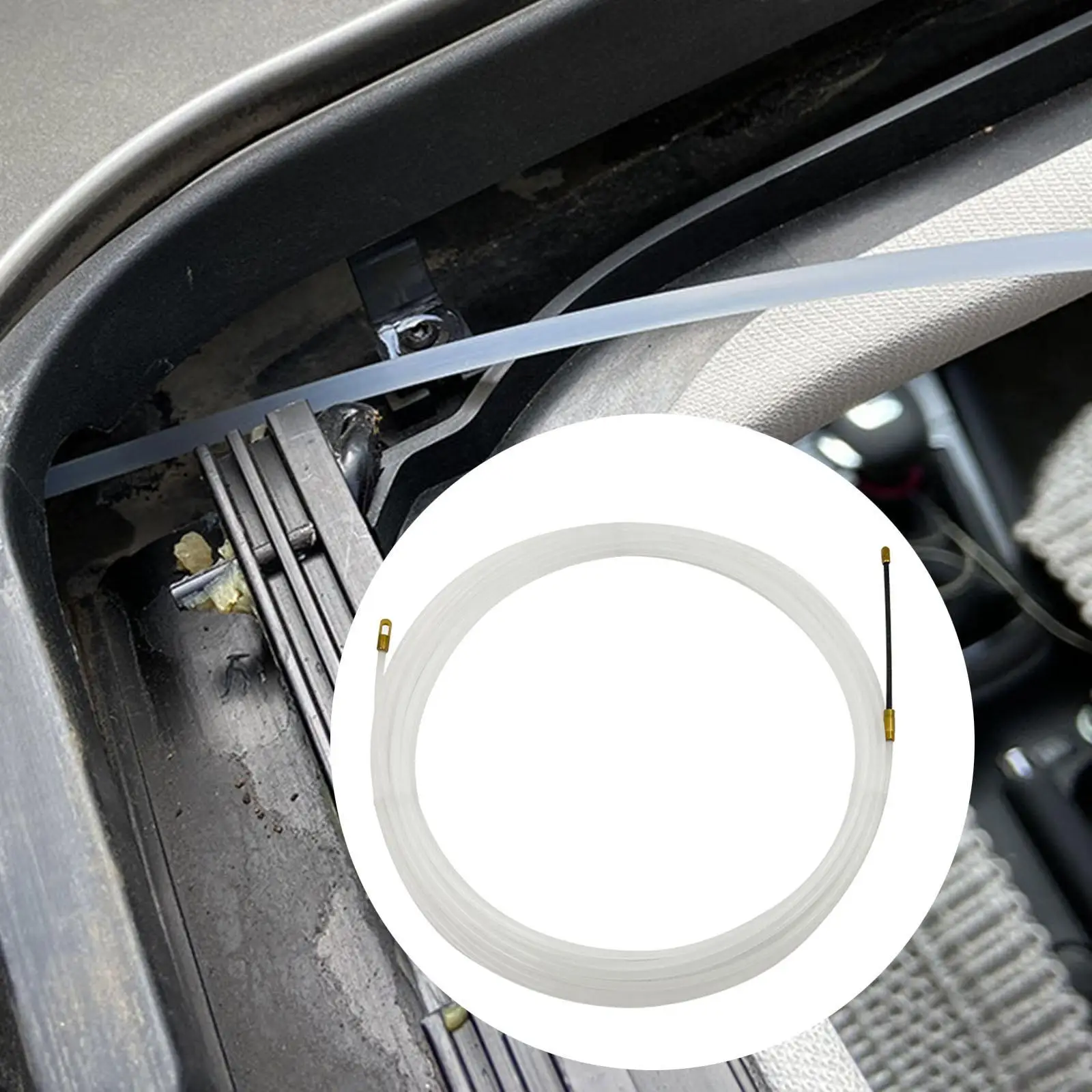 

Car Sunroof Drain Snake 10m PVC Clogged Drain Remover Pipe Cleaning Tool for Universal Vehicle Use