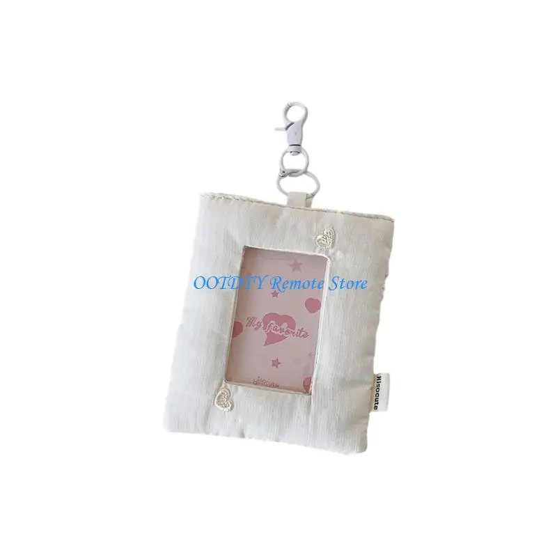 3 Inch Mini Photo Protector With Carry Hook For Backpacks Organizes Photo Card Pouches Photo Card Protector Sleeve