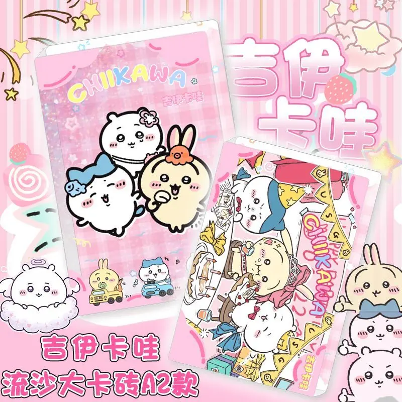 

Акриловая фигурка Чиикава Усаги (6 дюймов) с эффектом «жидкого песка», махжонг-карточка, милая мультяшная подставка, кавайный декор для стола, подарок