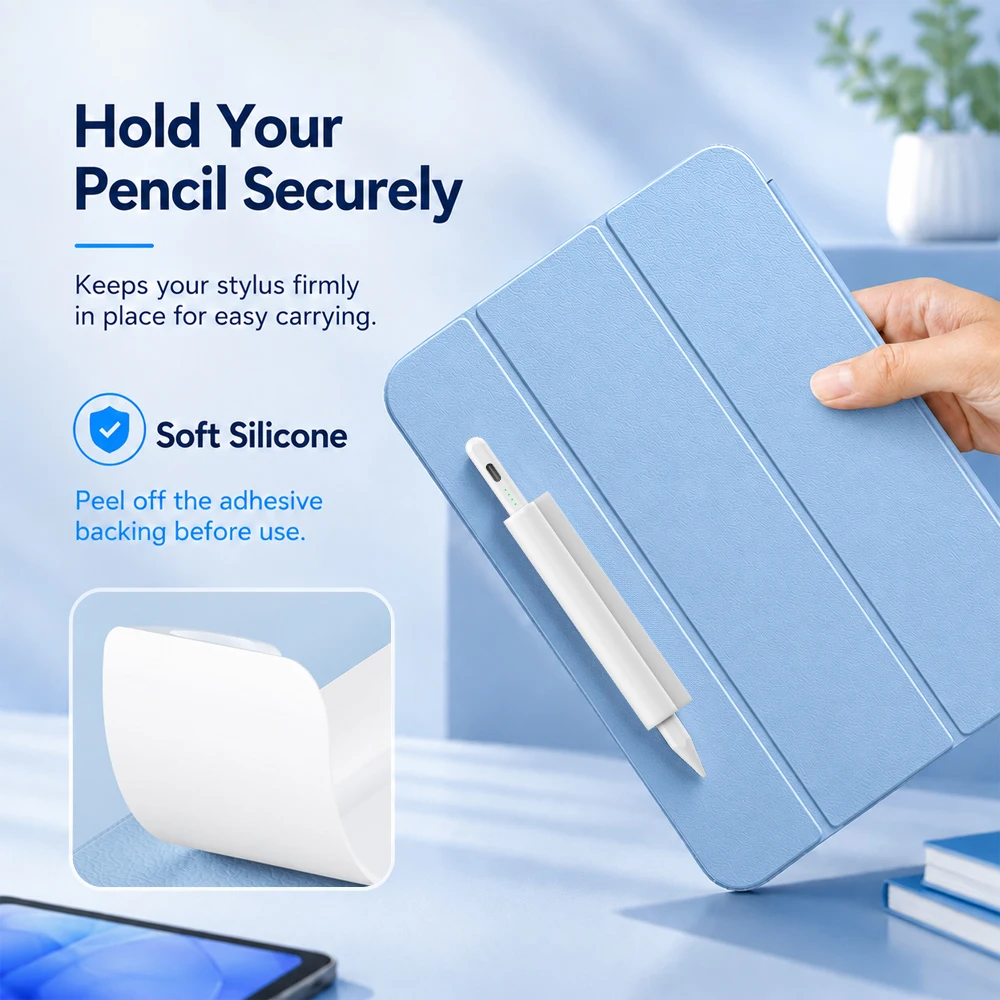 Stylus Pen for iPad 2018 to 2026 11th A16 10th Pro Air Mini Palm Rejection Tilt Sensitivity USB C Fast Charging Magnetic Pencil