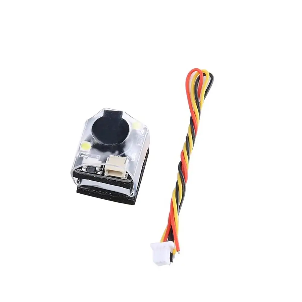 JHE42B Finder Buzzer 110dB – Super Loud Anti-Lost Alarm with LED Light for FPV Drone (Built-in Battery)