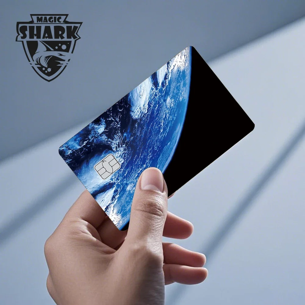 Magic Shark 2025 Gold VIP Anime Bear Cute Cartoon PVC Matte Skin Cover Sticker for Small Large No Chip Card