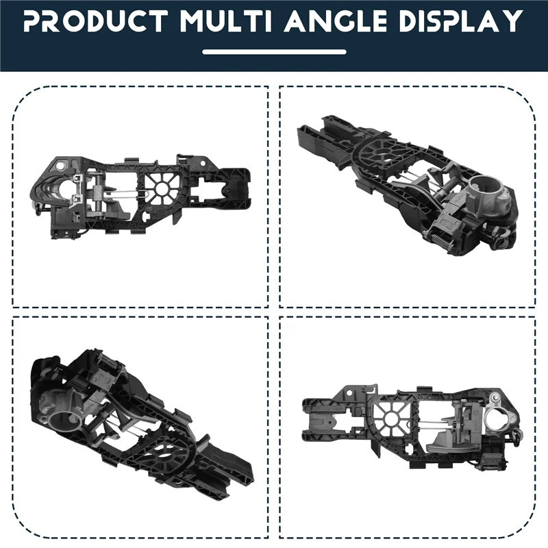 سريع الخارجي مقبض الباب الأيسر الناقل قوس 3C0837885H الخارجي ل باسات 2006-2010 اكسسوارات السيارات