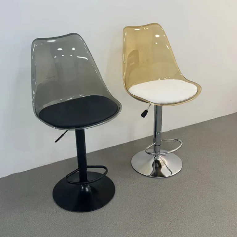 

Custom Adjustment Rotating Bar Falling Backrest Checkout page High Cashier Lifting Chair